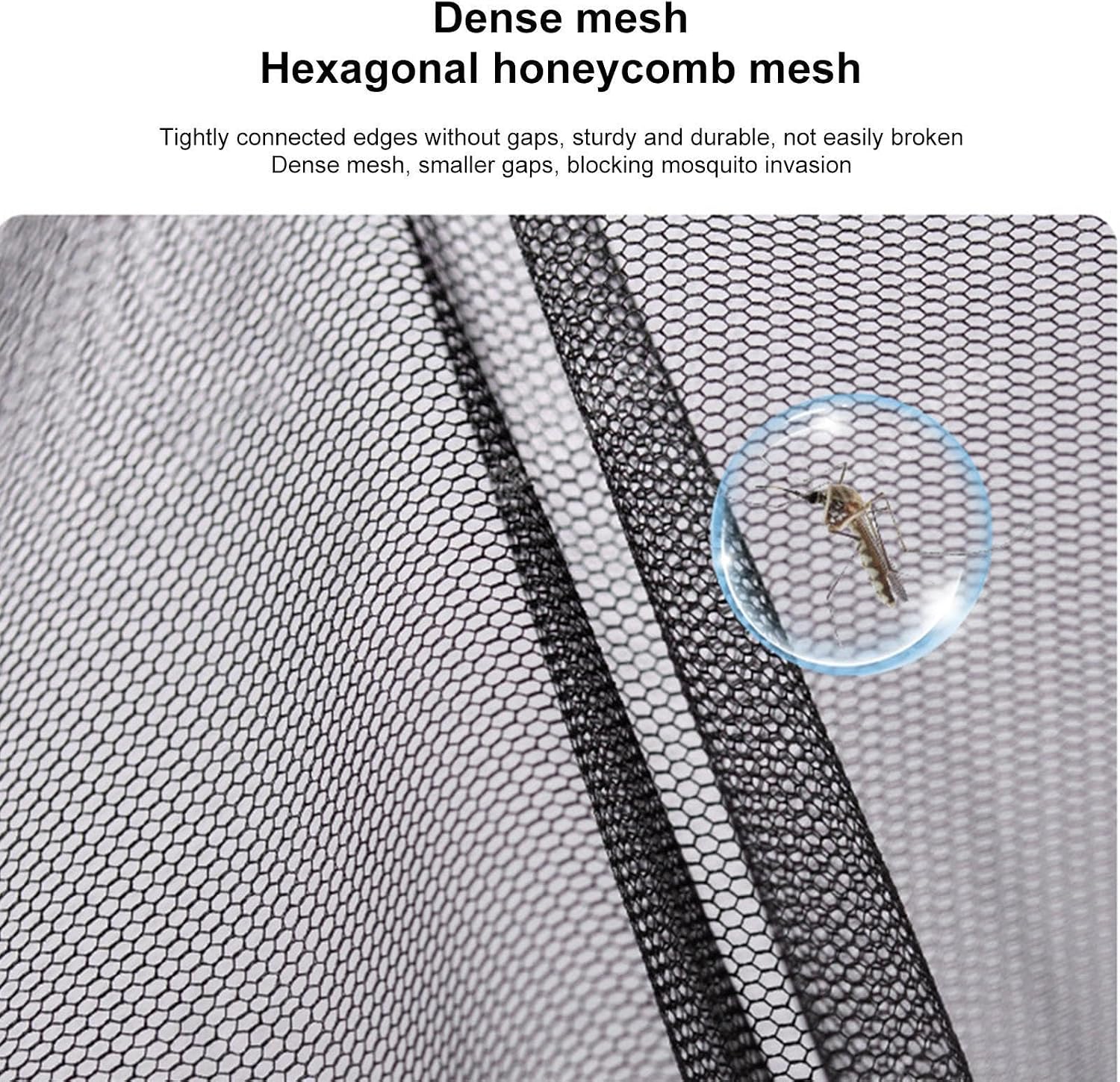 Camping Bed Net - Mesh Sleeping Netting Fly Protection | Camping Bed Mesh Net,for Adults Family Sleeping Outdoor Tent Backpacking Travel Bedroom Dormitory Patio