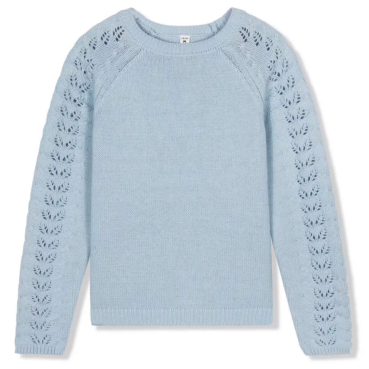 Kid Nation Girls Sweaters for Teen Girls Toddler Girl Crewneck Pullover