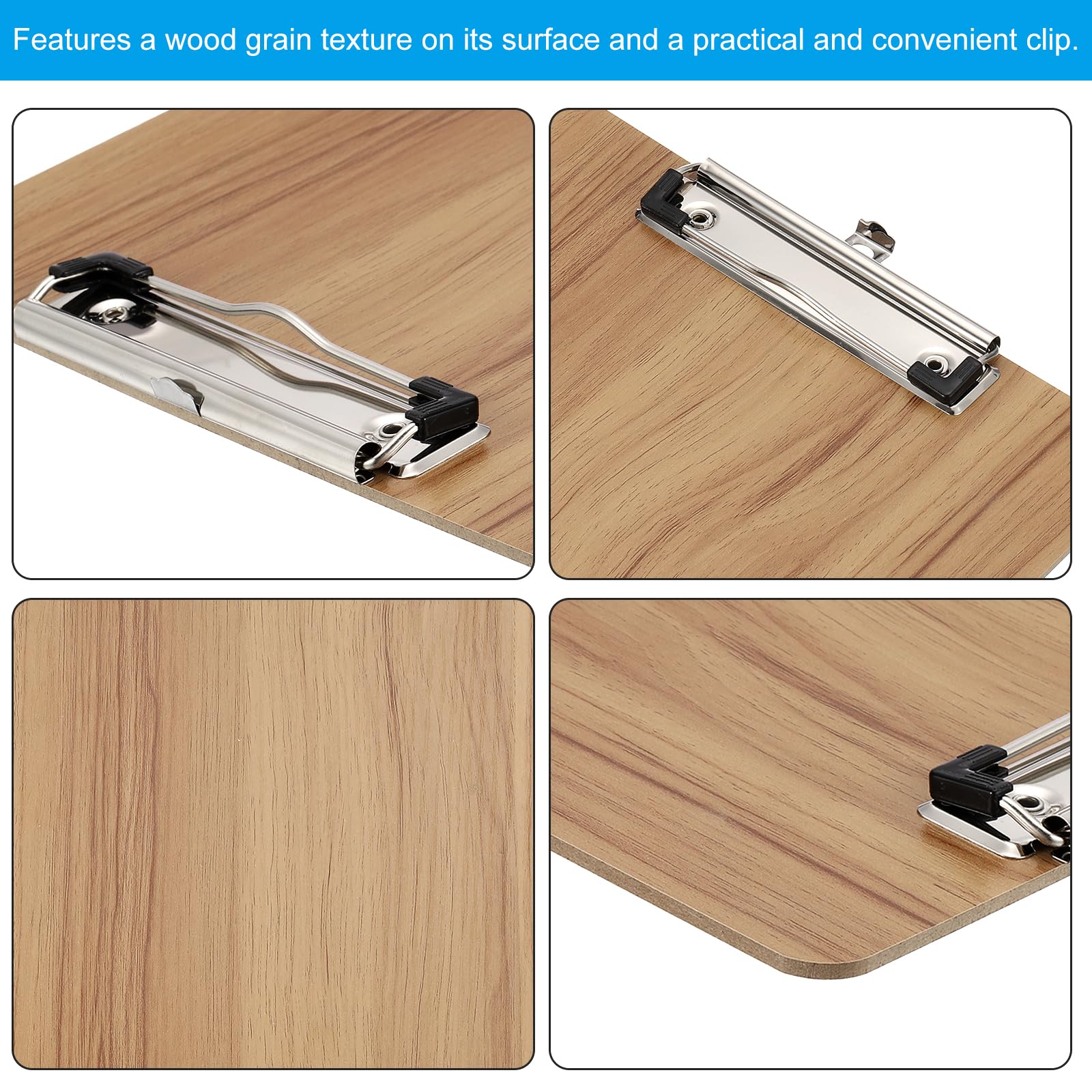 PATIKIL Wooden Clipboard for 8.5 x 11 Inch Paper - Image 3