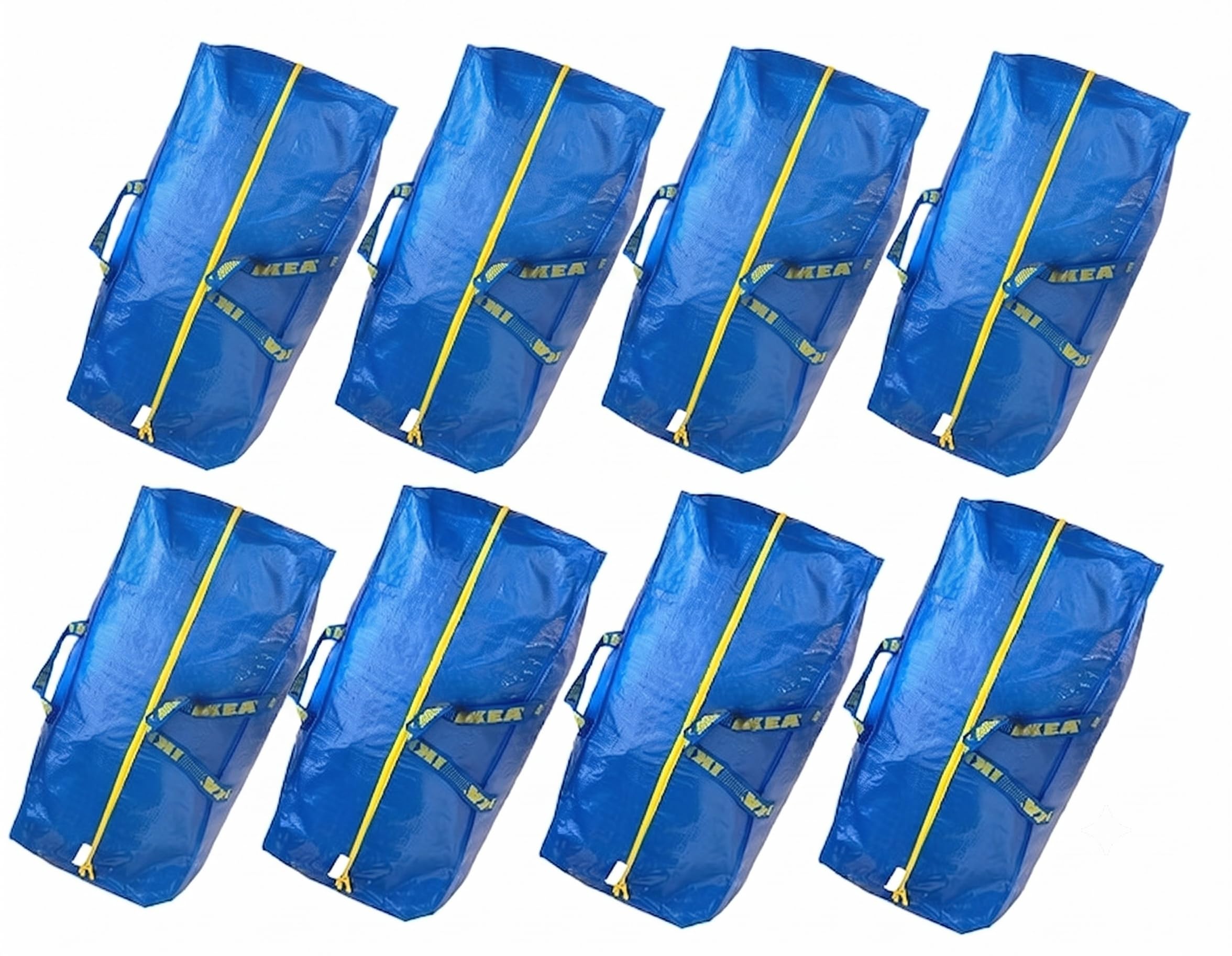 Amazon.com: Ikea 901.491.48 Frakta Storage Bag, Blue, 8 Pack