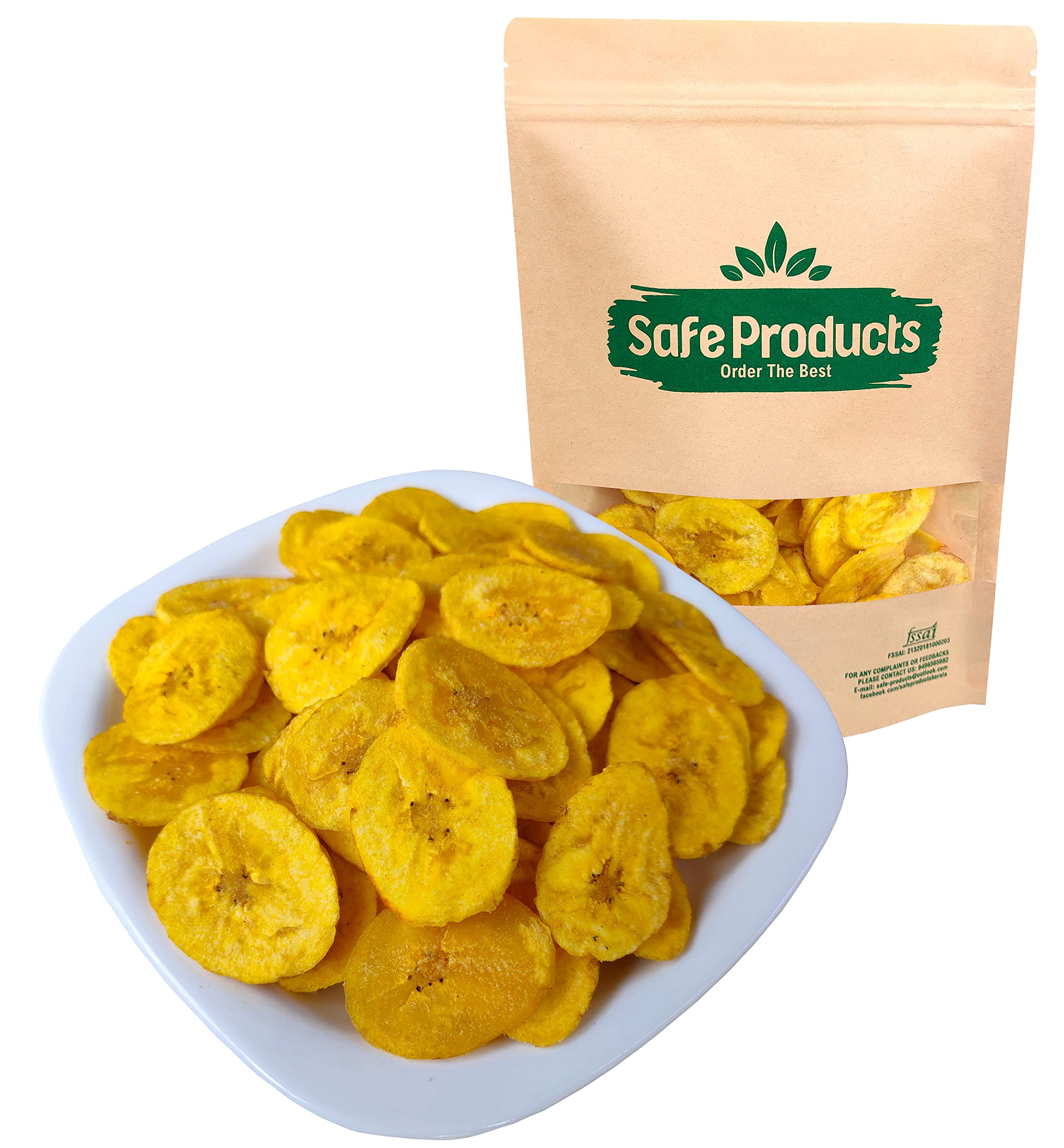 Safe Products Banana Chips (1.5 Kg) kerala banana chips coconut oil
