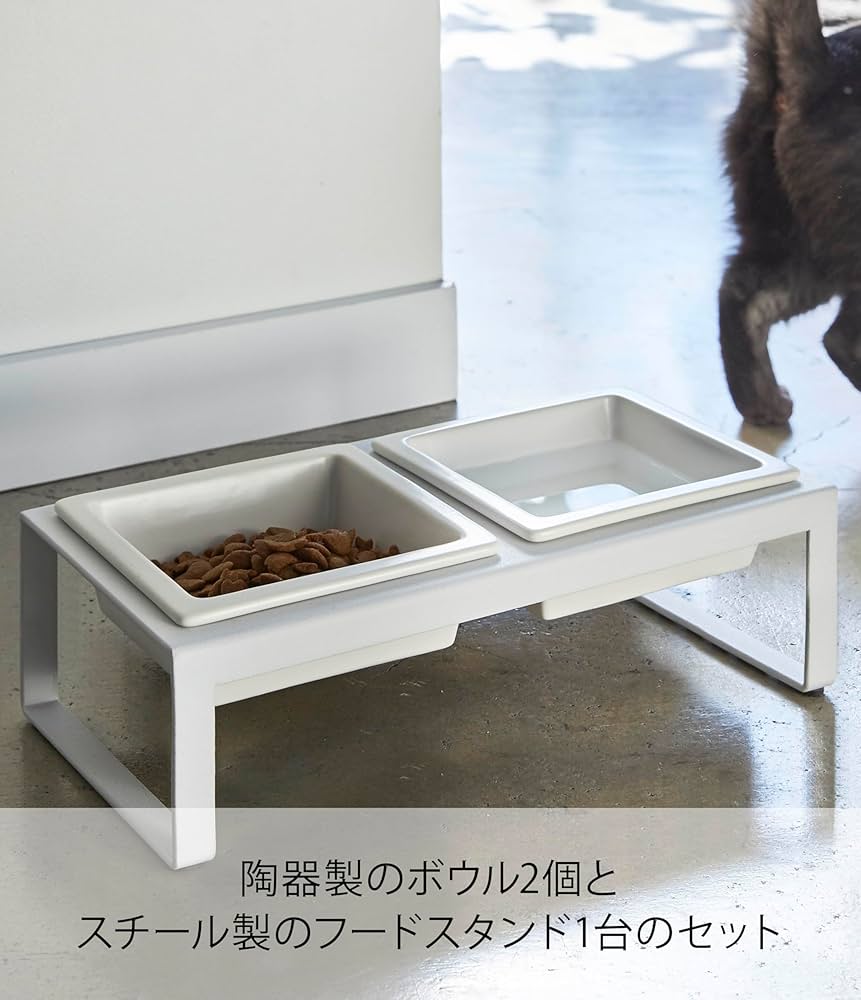 にょ　ペットフード ボウルスタンド セット トール 2個 ペッ　4744 楽天市場】【特典付き】 ペットフードボウルスタンドセット
