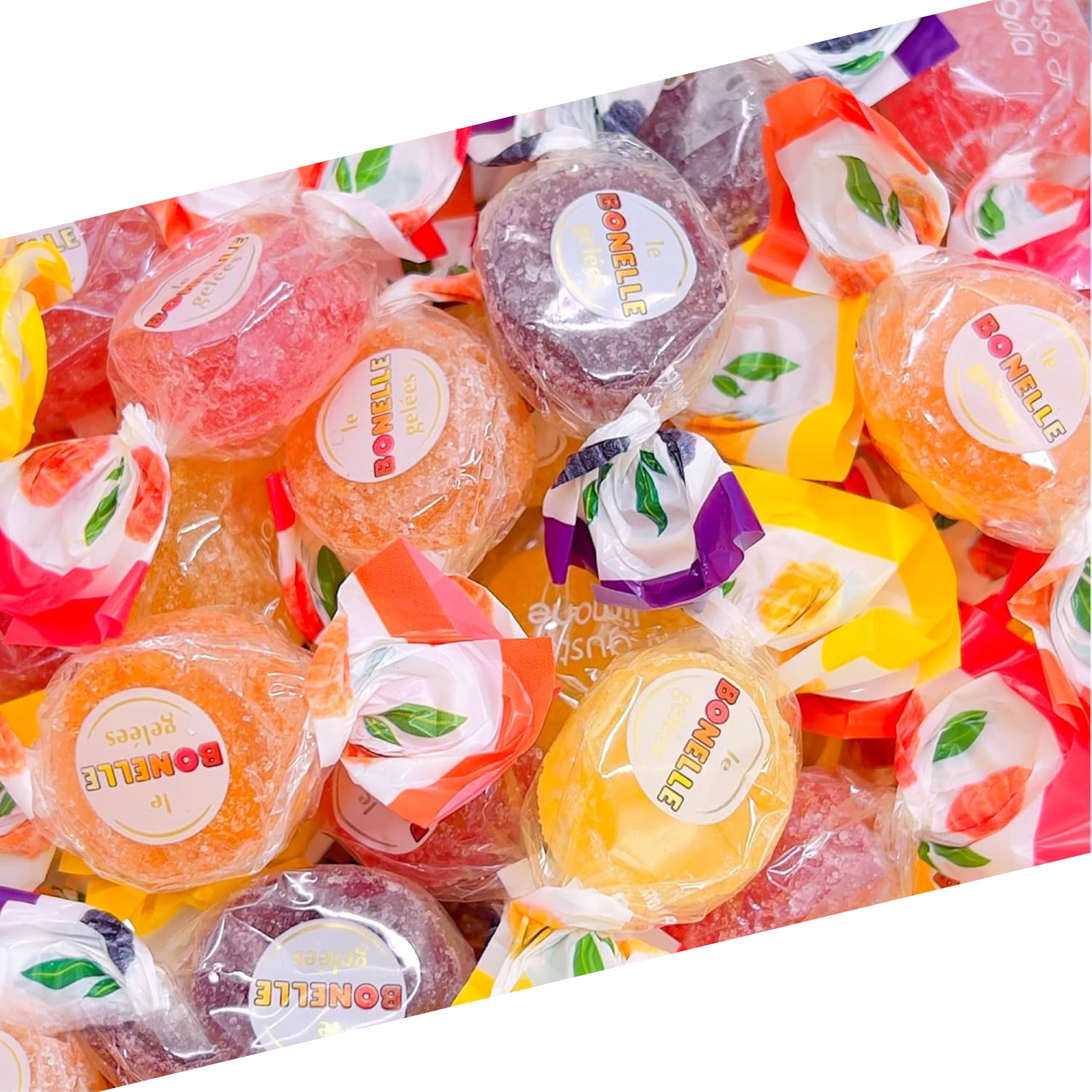 Amazon.com : Bonelle Italian Fruit Jelly Candy | 1 Pound Bag
