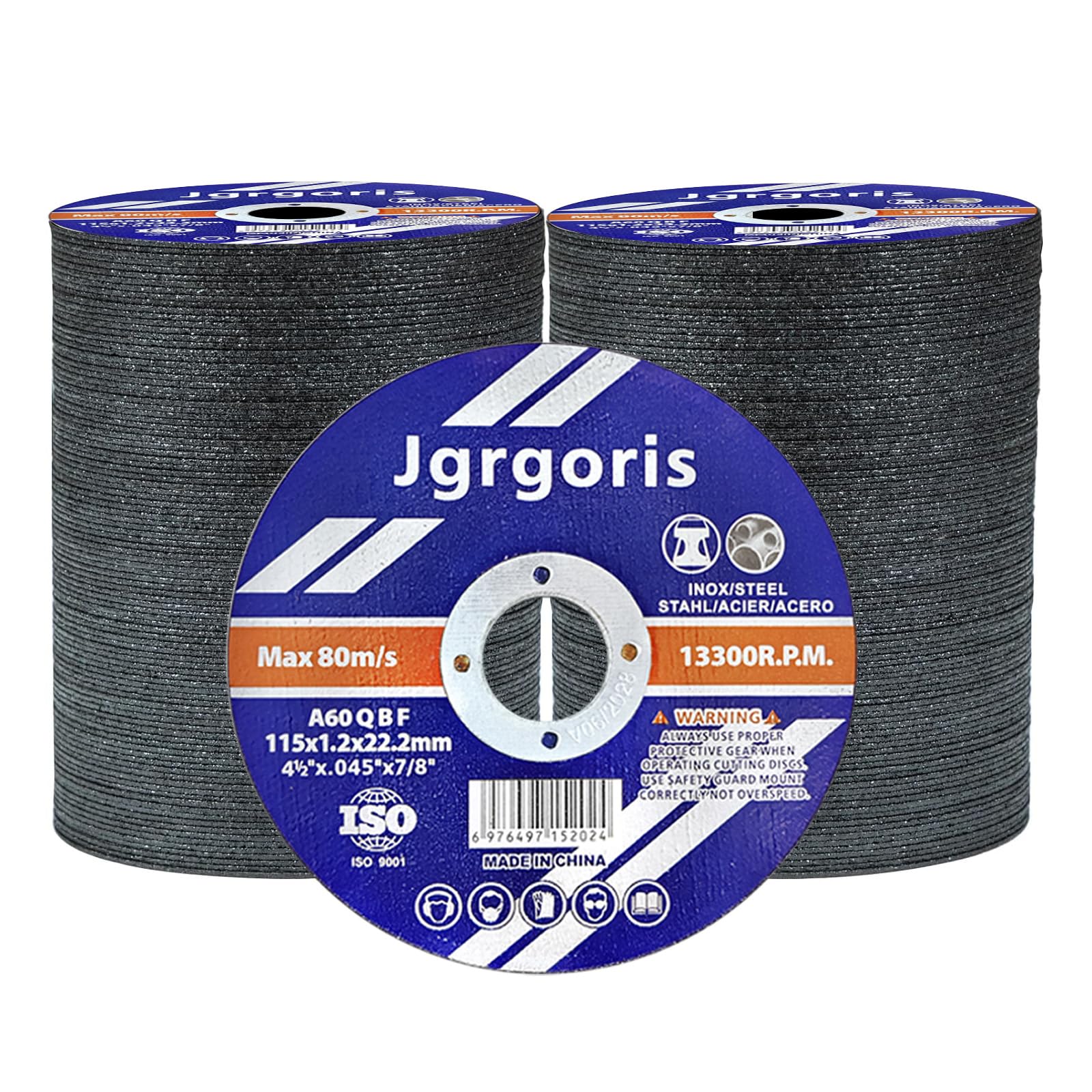 Cut-Off Wheels - 54 Pack for Metal & Stainless Steel -19