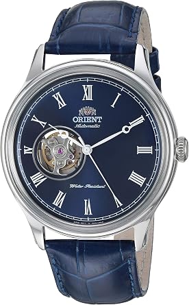 Orient Mens FAG00004D0 Envoy Analog Display Japanese Automatic Blue Watch