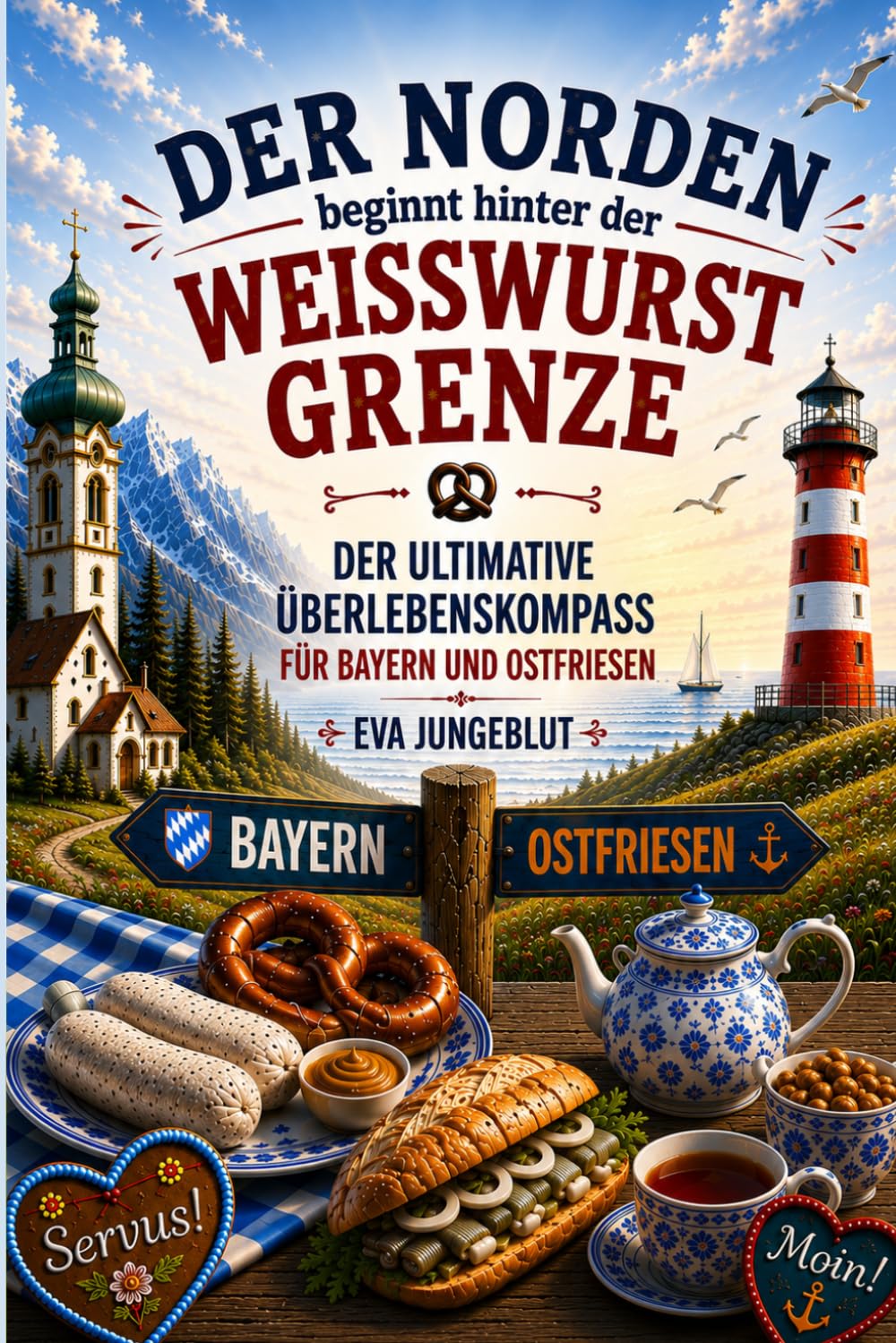 Der Norden beginnt hinter der Weißwurstgrenze: Der ultimative Überlebenskompass für Bayern und Ostfriesen
