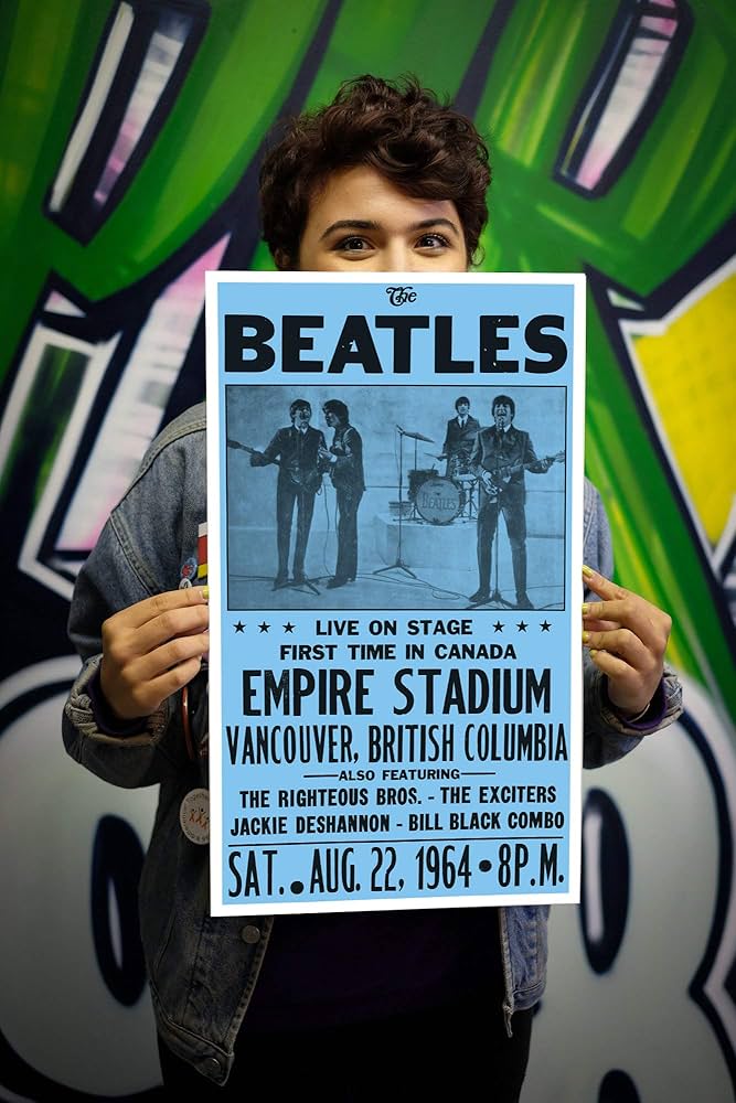 Amazon.co.jp: The Beatles - エンパイアスタジアム13インチx22