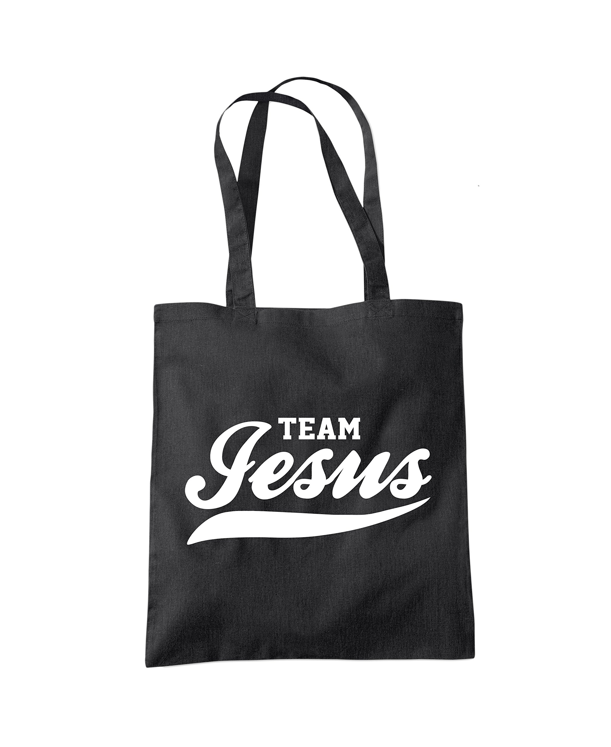Hotscamp Women's Black Team Jesus Tote Bag - One Size
