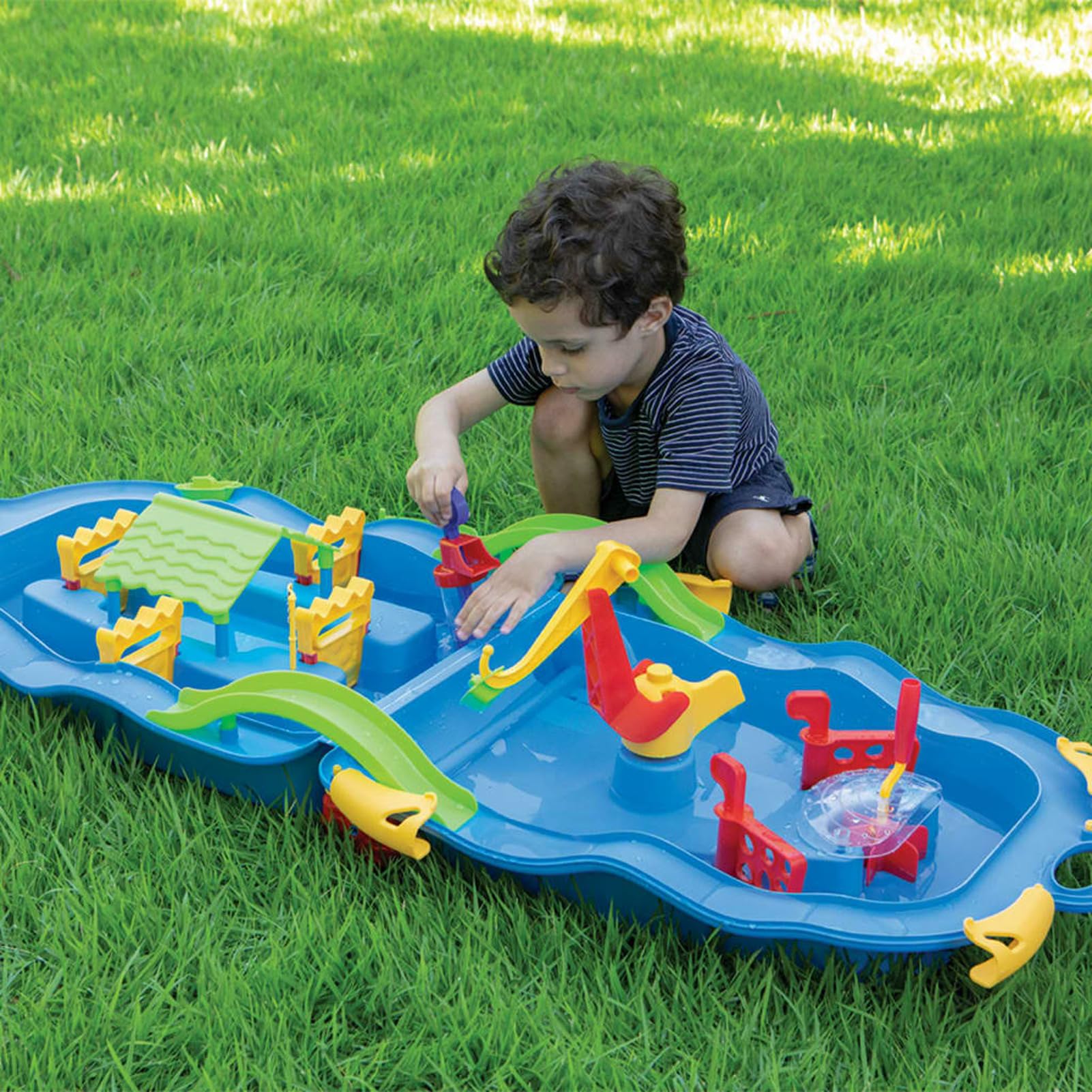 LAPOOH Trolley Giochi Acqua 51x21,5x66,5 cm Polipropilene,Giochi e Giocattoli,Attrezzatura Gioco per Esterni,Attrezzature da Gioco in Acqua,Tavoli ad Acqua -94210