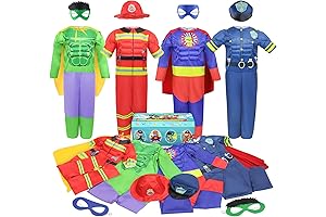 Teuevayl Boys Dress Up Costumes: Superhero Adventures Await!