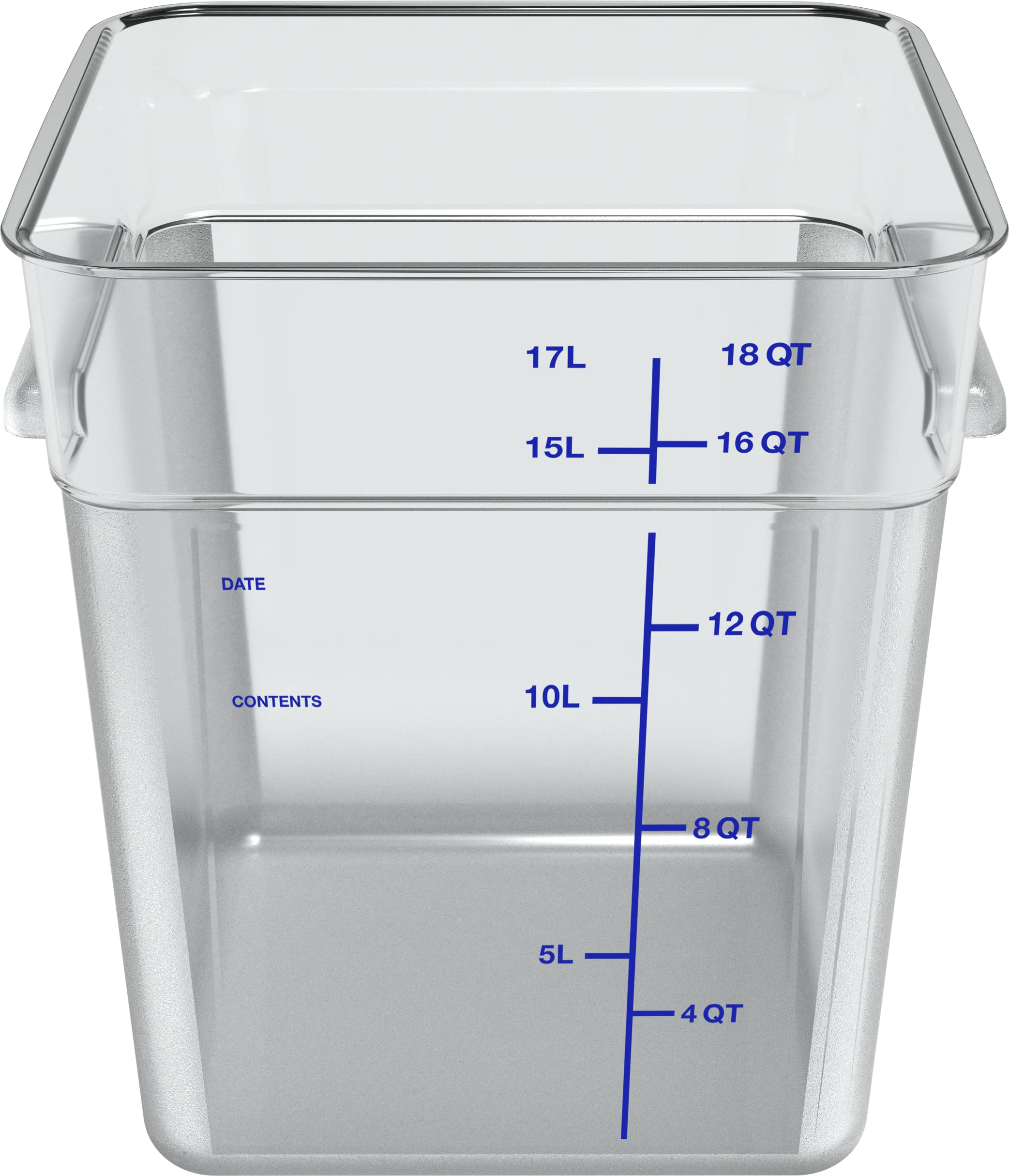 Carlisle None Récipient alimentaire Transparent 18 l