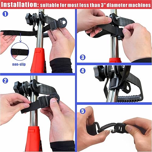 Miniatura 5 de Trimmer Strap Upgraded for Weed Shoulder Strap Easy Release Brush Cutter Harness Blower Strap Universal Compatible with EGO/Greenworks/DEWALT String