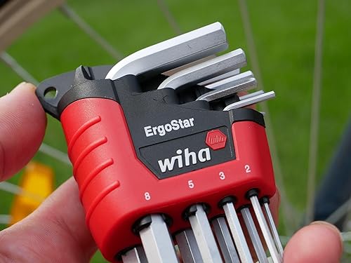 Vista 33 de Wiha 66992 MagicRing - Juego de llaves hexagonales en L con Wiha 66982 ErgoStar Ball End Hex L-Key Set, 44 piezas