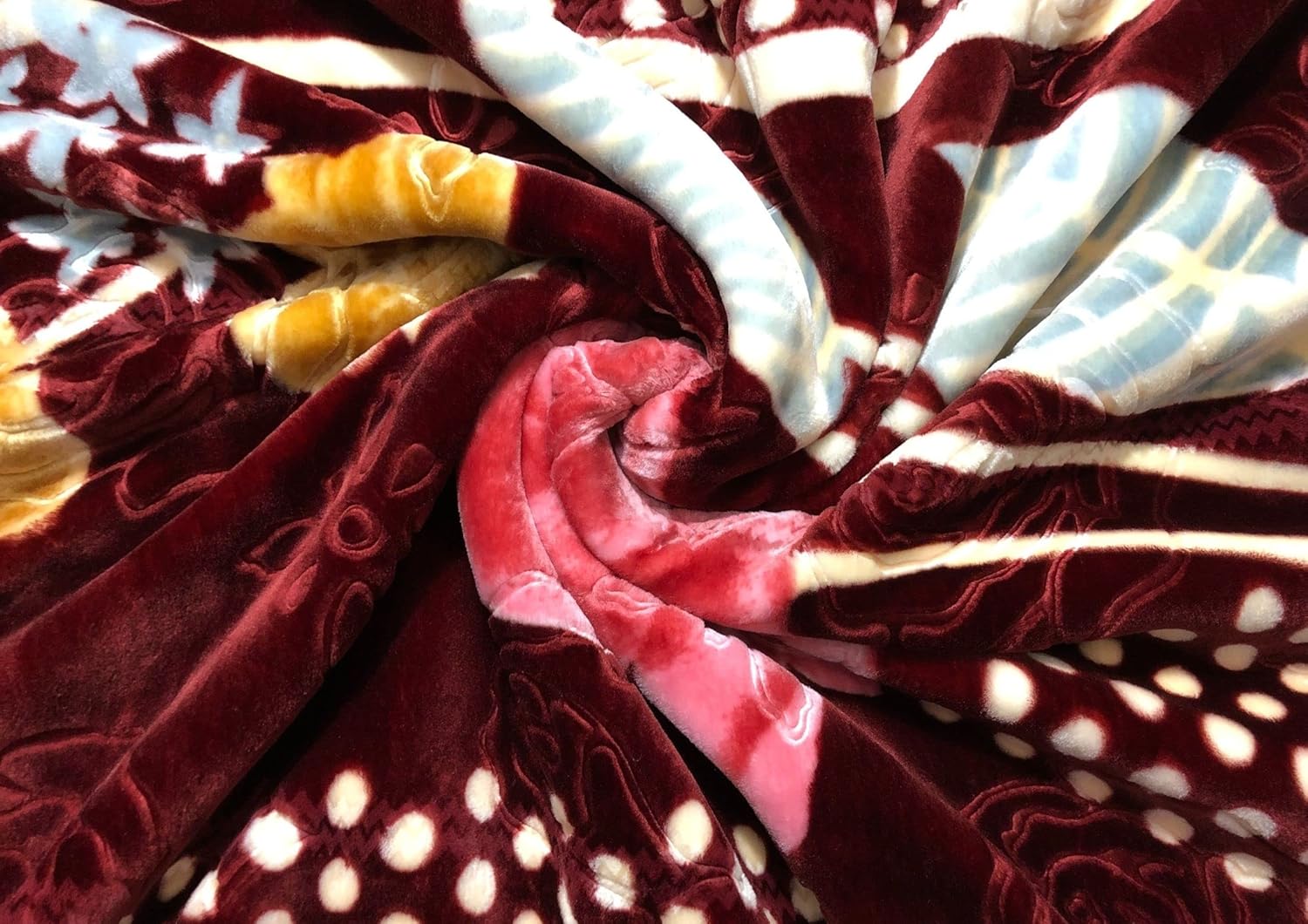 Buy Signature Blanket Comfy Gold Premium Single Bed 2 Ply Reversible