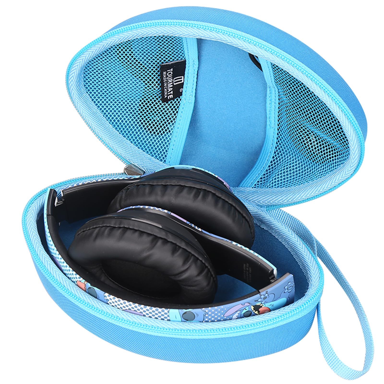 Hard Storage Case for iJoy Bluetooth Headphones,Travel Case for Wireless Foldable Headset - Tourmate(Only Box) (Blue)