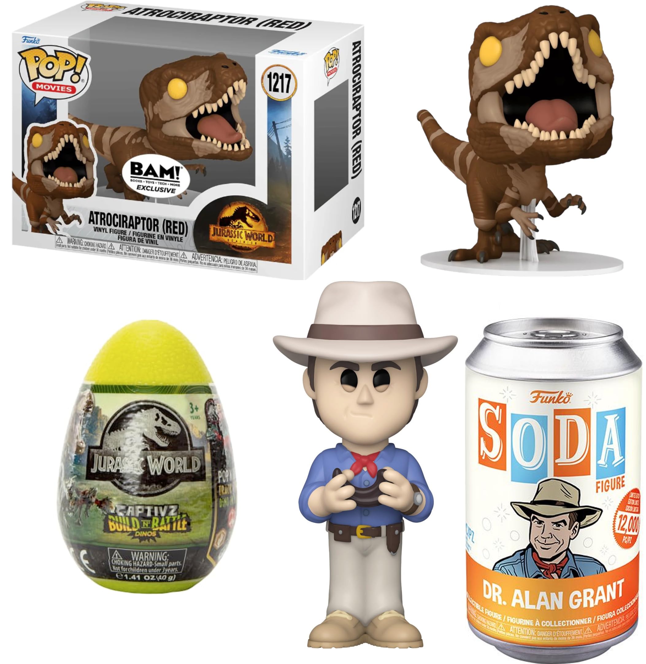 Funko Red Jurassic World Dinosaur Figure Exclusive Pop! Jungle