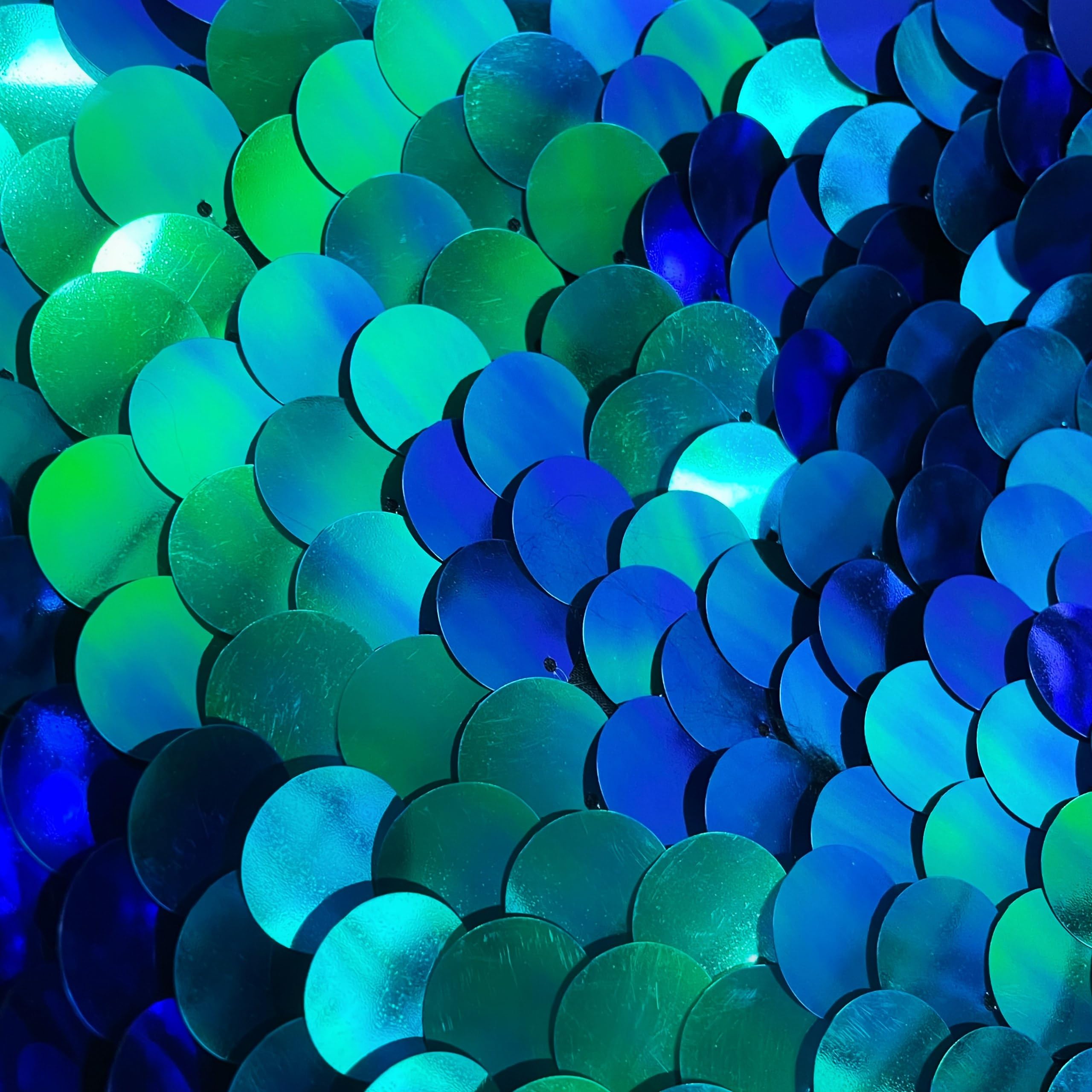 RBA Sequin Photo Booth Backdrop (Peacock Green)