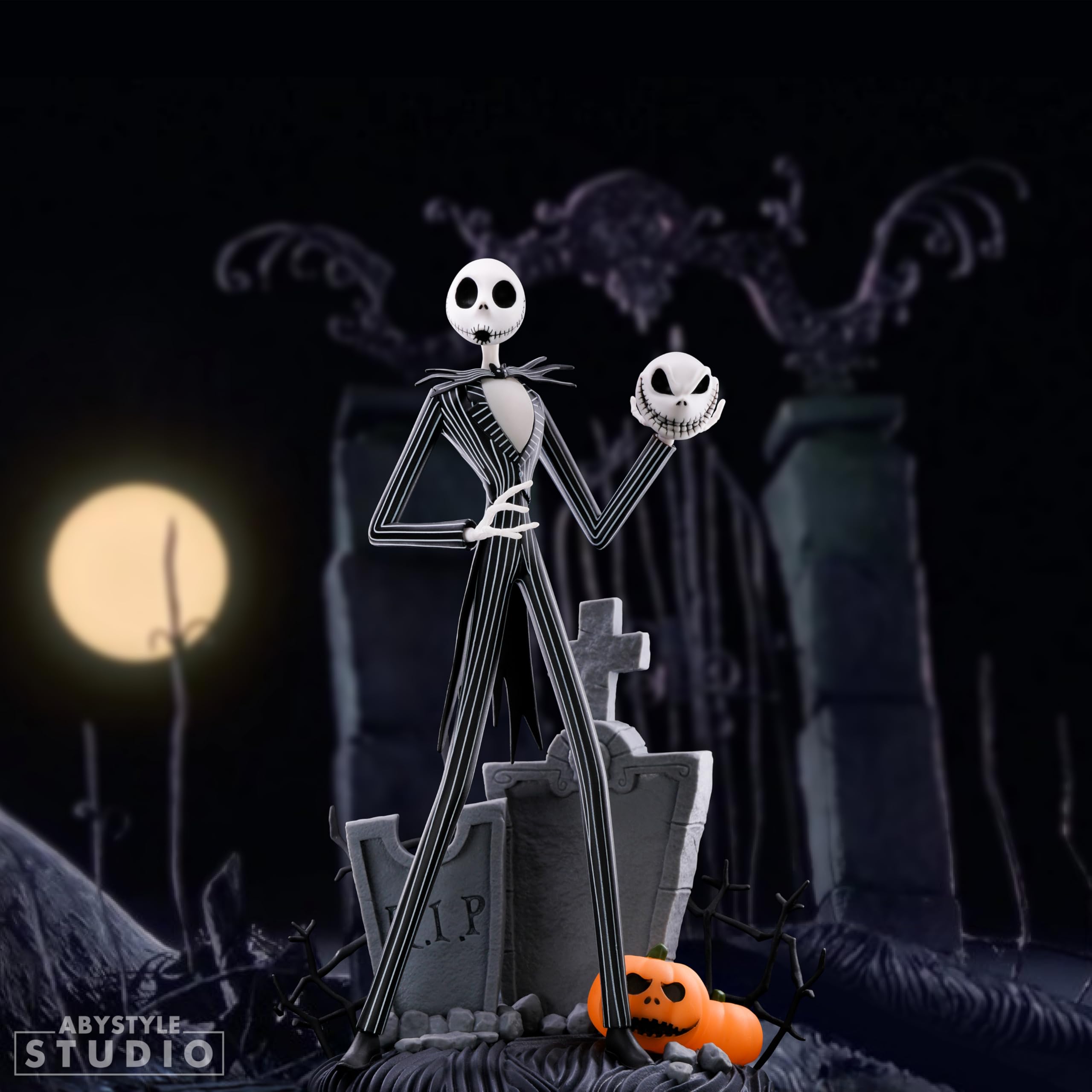 ABYstyle Studio - Nightmare Before Xmas Jack Viso Spaventoso Sorridente Figura