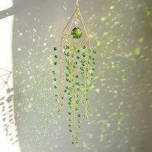 Crystal Suncatcher Glass Wind Chimes Sun Catchers Rainbow Plant Suncatcher