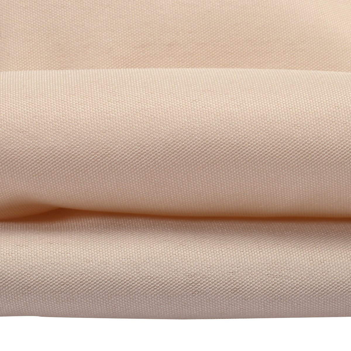 COSTWAY Toit de Rechange pour Balancelle de Jardin Anti-UV 191x132 cm, Toit Balancelle en Tissu Polyester Imperméable avec Largeur de Bord 12cm (Beige)