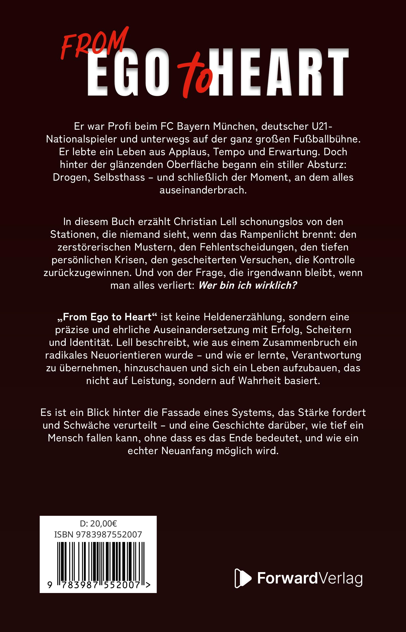 From Ego to Heart: Drogen, Absturz, Selbsthass - und mein Weg zurück ins Leben.