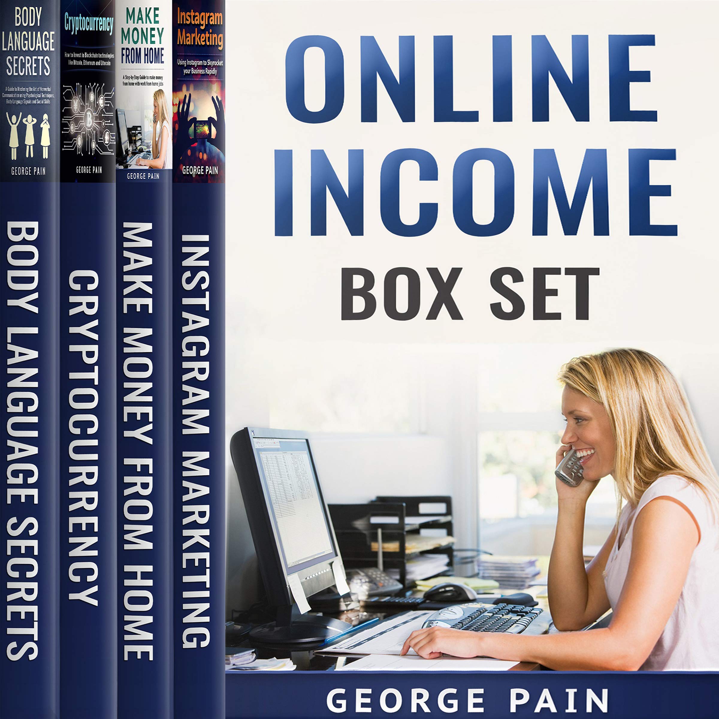 Cover art for Online Income Box Set: 4 Books in 1