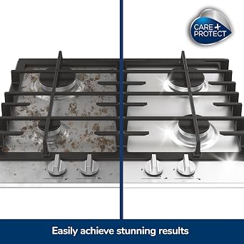 CARE + PROTECT Degreaser Cleaning Spray for Stainless Steel Surfaces, Sink, Cooker Hoods, 500ml [Energy Class A+]