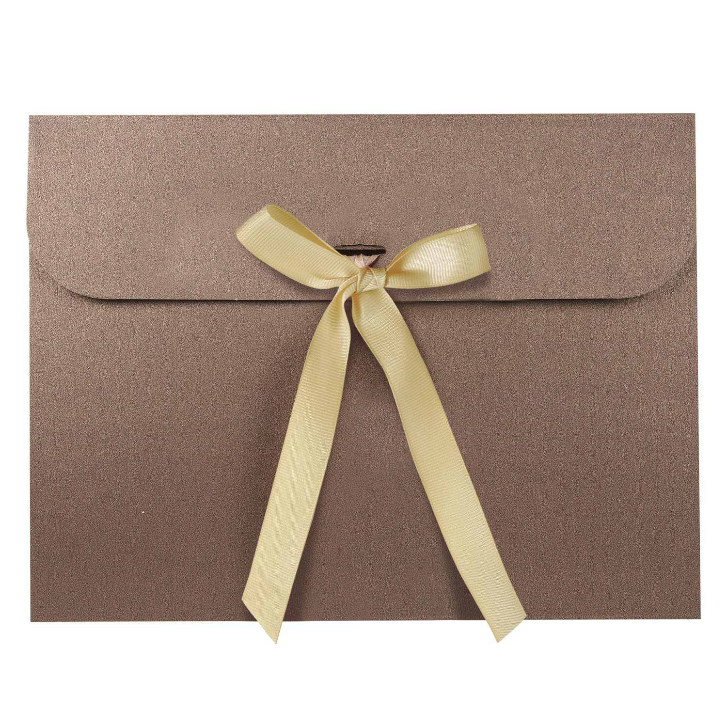 Confezione regalo con busta, sciarpa in seta, confezione regalo con elegante fiocco in scatola regalo in cartone tinta unita, grande sacchetto regalo per compleanno, matrimonio