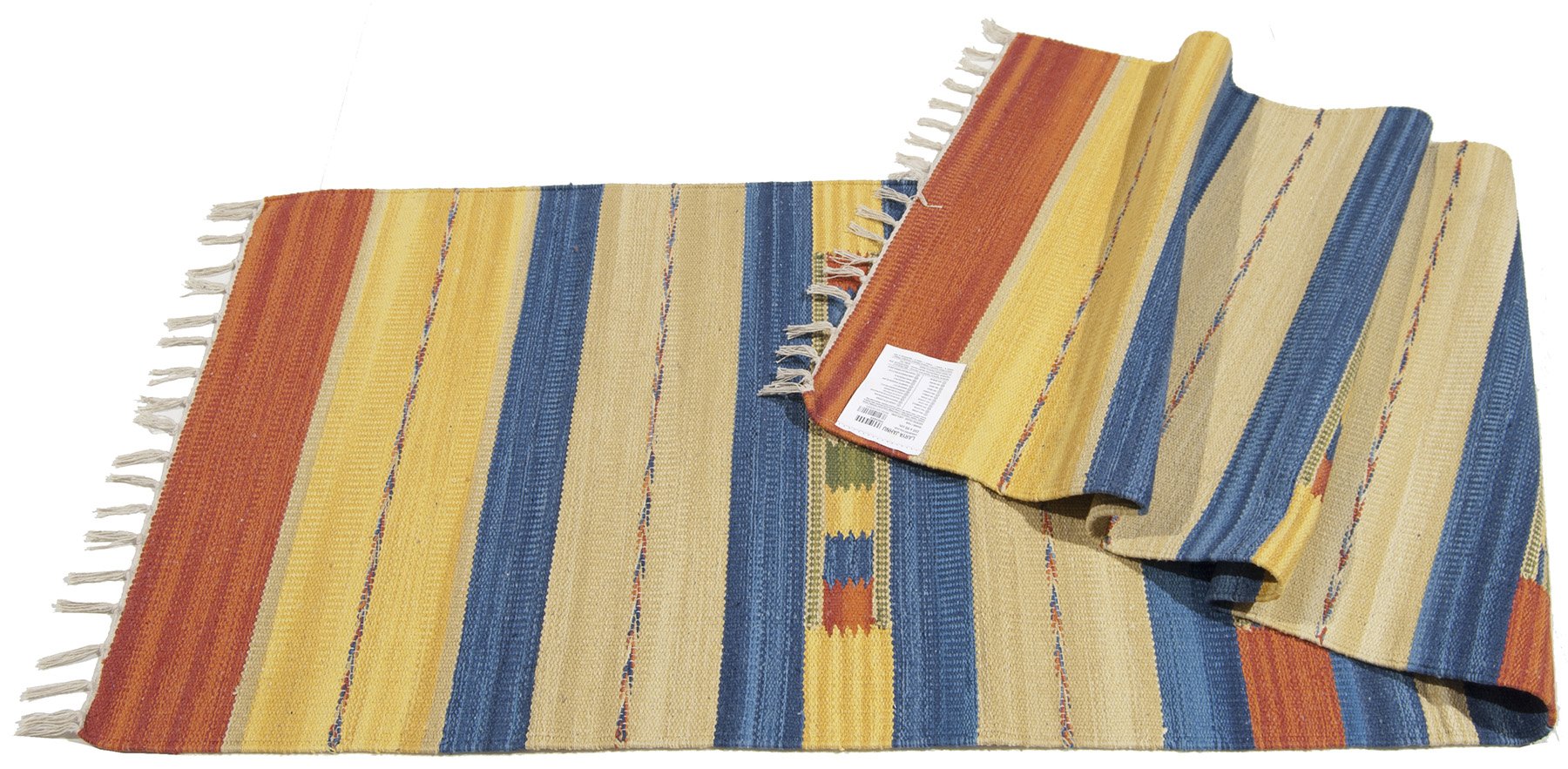Galleria Farah1970 - 200x60 CM Kilim Autentico, Originale e Fatto a Mano Ideale Per il Corridoio , Ufficio , Seconda Casa e la Cucina ( LAVABILE IN LAVATRICE )