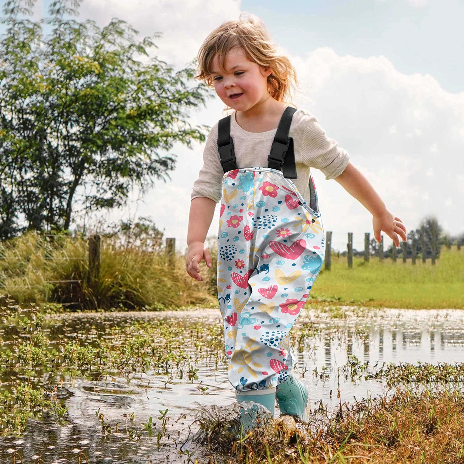 Unisex Kinder Regenlatzhose – Wasserdicht & Atmungsaktiv | Matschhose Für Draußen, Skihose & Wanderhose