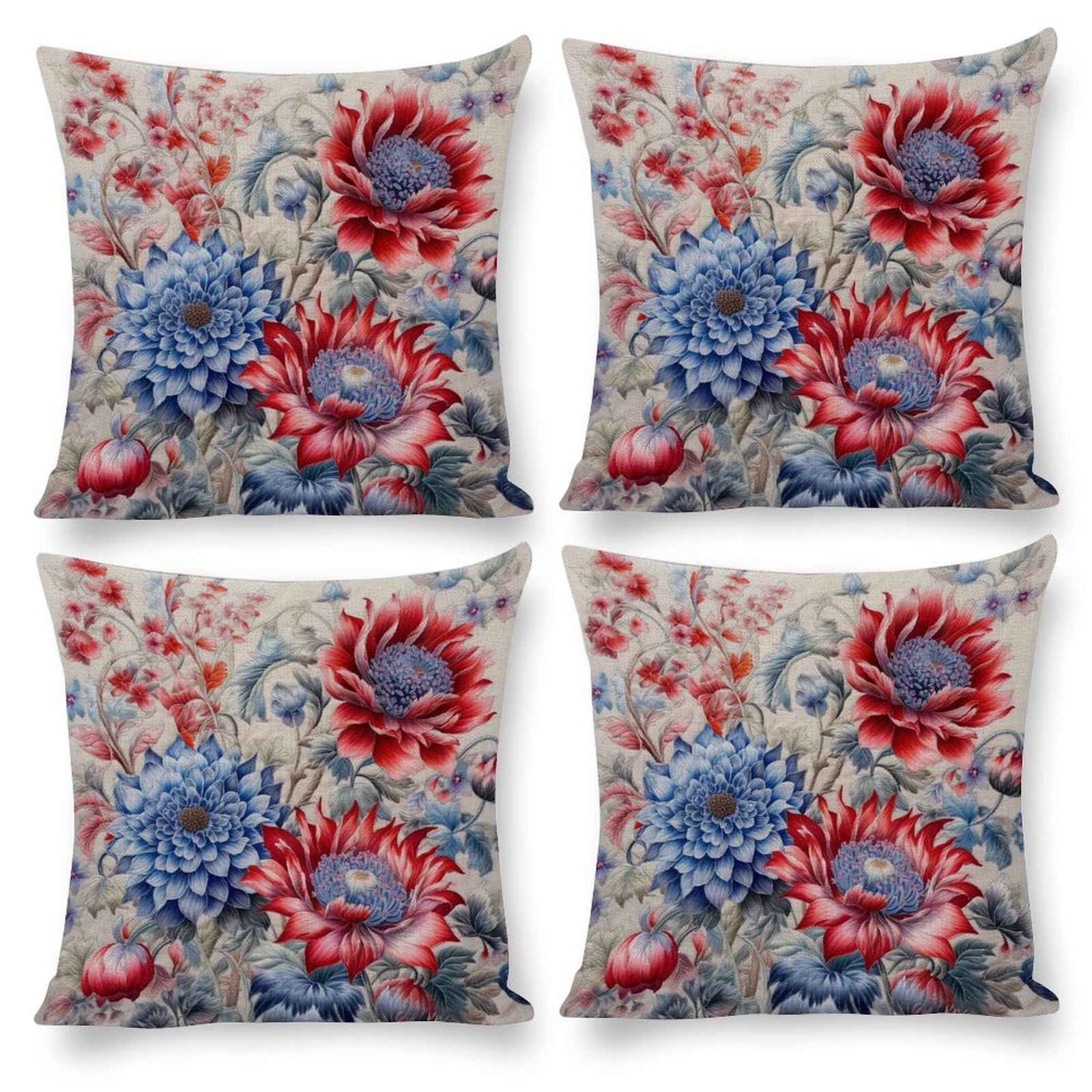 Housse de coussin carrée 40x40 pour rénover votre vieux canapé