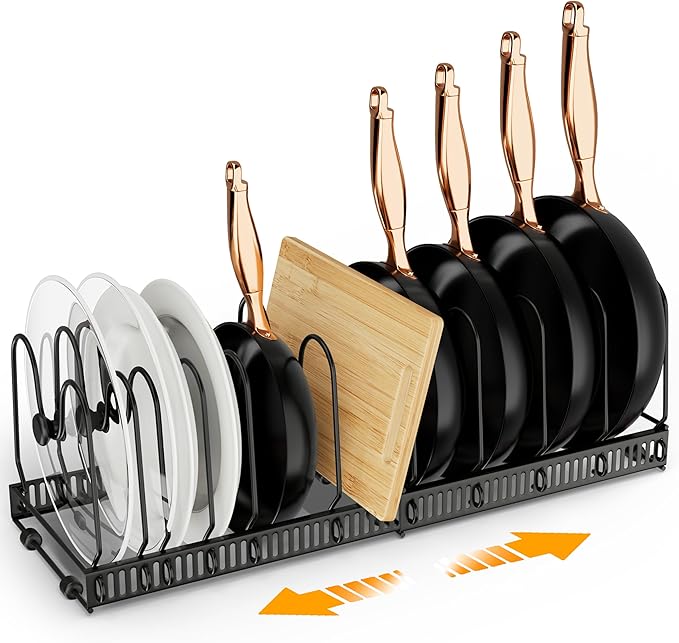 Pots and Pans Organizer (Black)