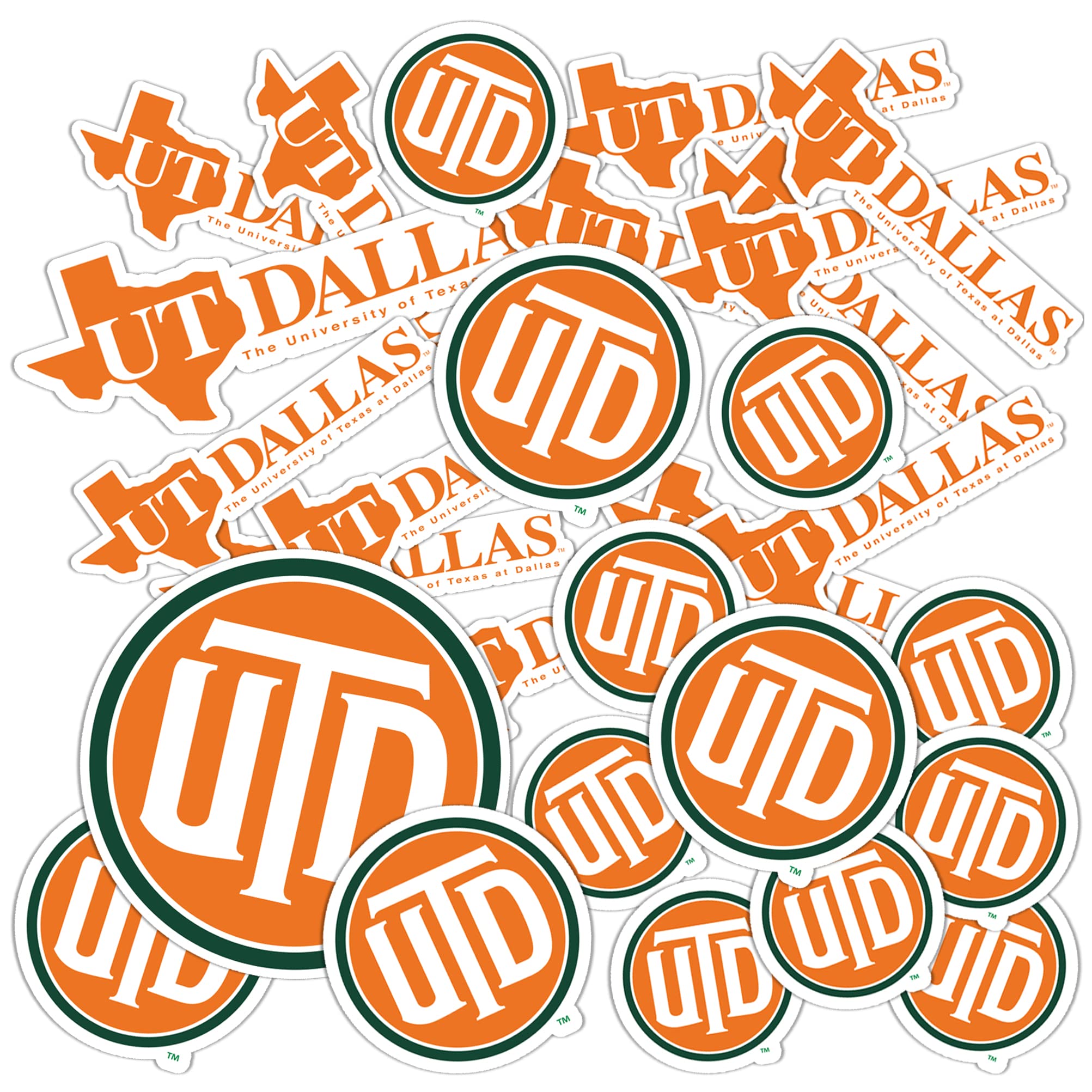 Autocollant vinyle UTD Texas Dallas : personnalisez votre quotidien avec style