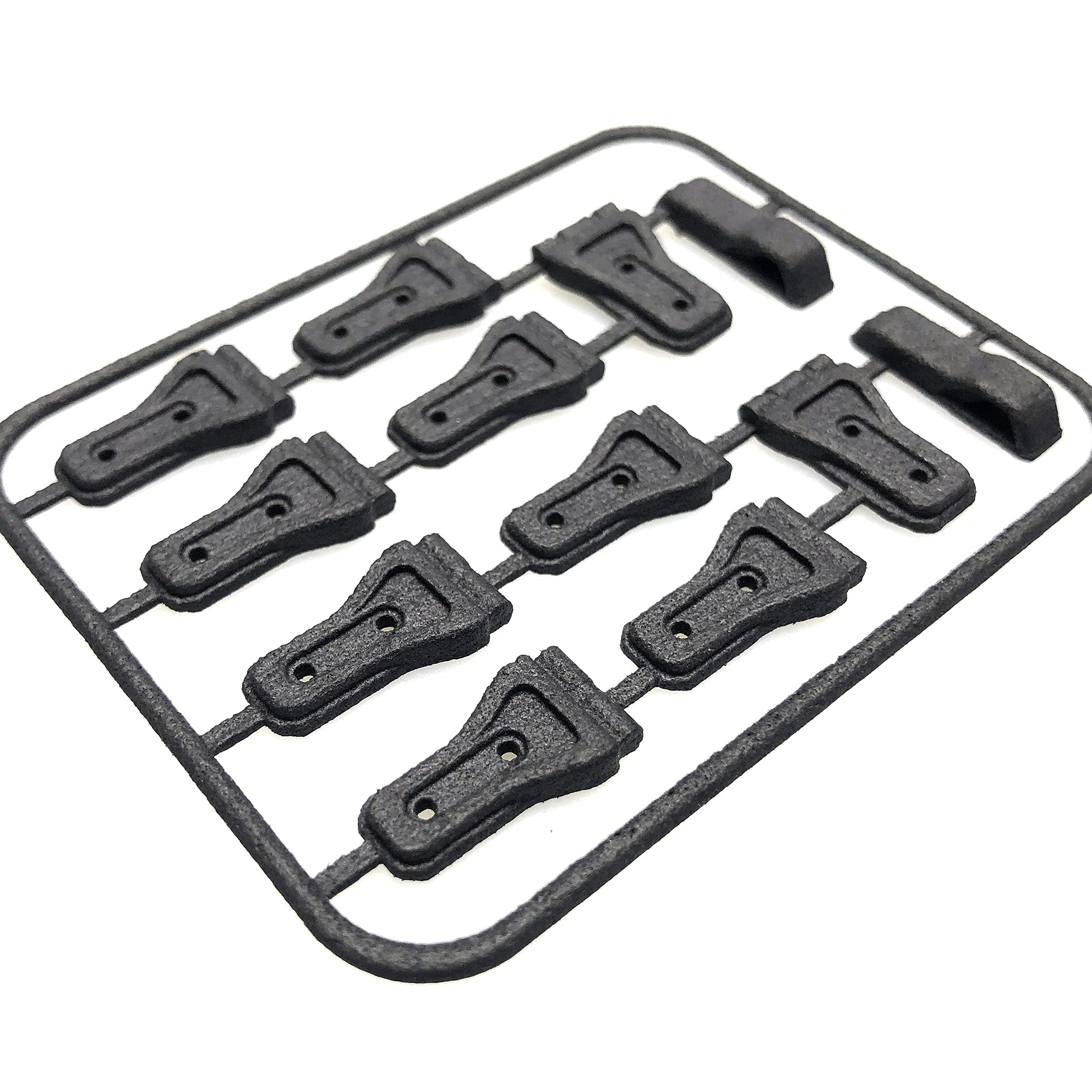 Club 5 RacingComplete HingesNozzle Set (12 pc) for SCX10 III Jeep JT Gladiator (SLS Black)