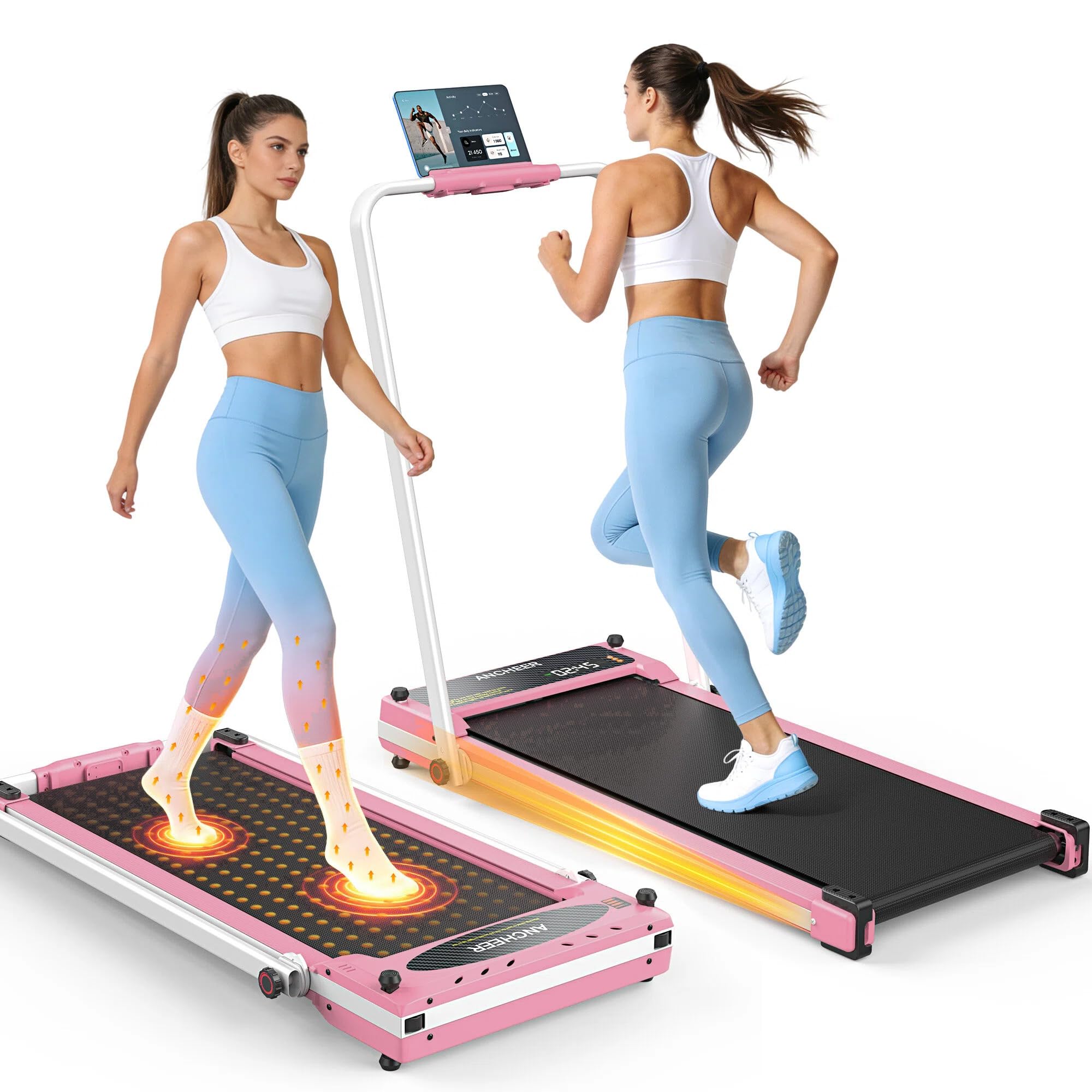 YESOUL Treadmill for Seniors with Long Handrails, Emergency Stop Button product image 20