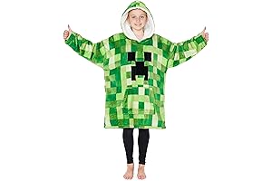 Best Minecraft Blanket Hoodie for Kids and Teens