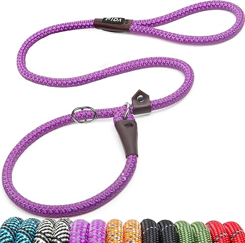 Vista 17 de Fida Paquete de 5 correas antideslizantes duraderas a granel, resistentes de 1/2 pulgadas x 6 pies, cómoda correa antideslizante para perros Verde