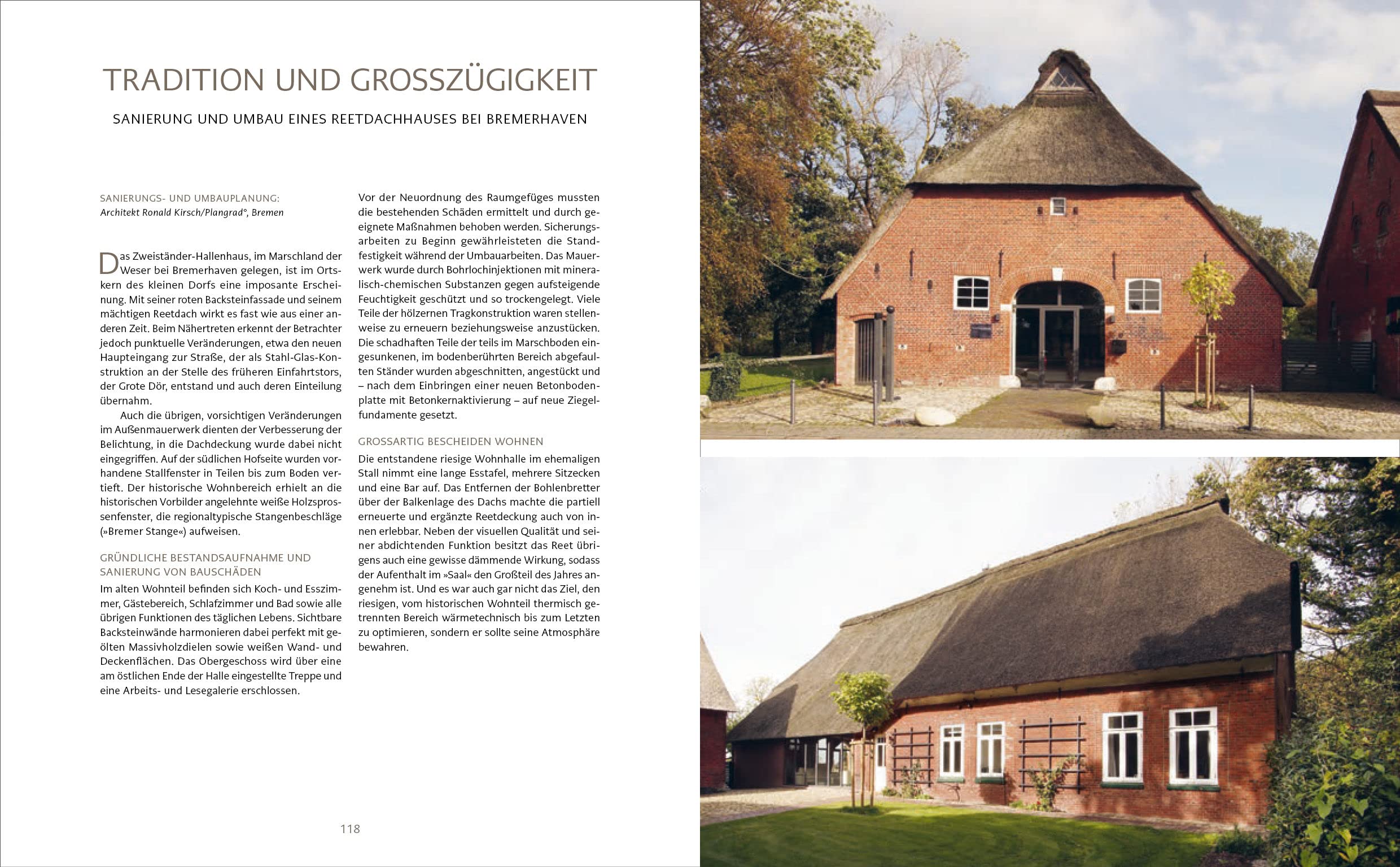 Alte Bauernhäuser: Renovieren und umbauen - Dorfhäuser, Bauernhäuser, Ställe, Scheunen, Wohn- und Handwerkerhäuser. Mit 200 Farbabbildungen und 60 Grundrissen