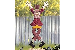 Winking Scarecrow with Enchanting LED Eyes