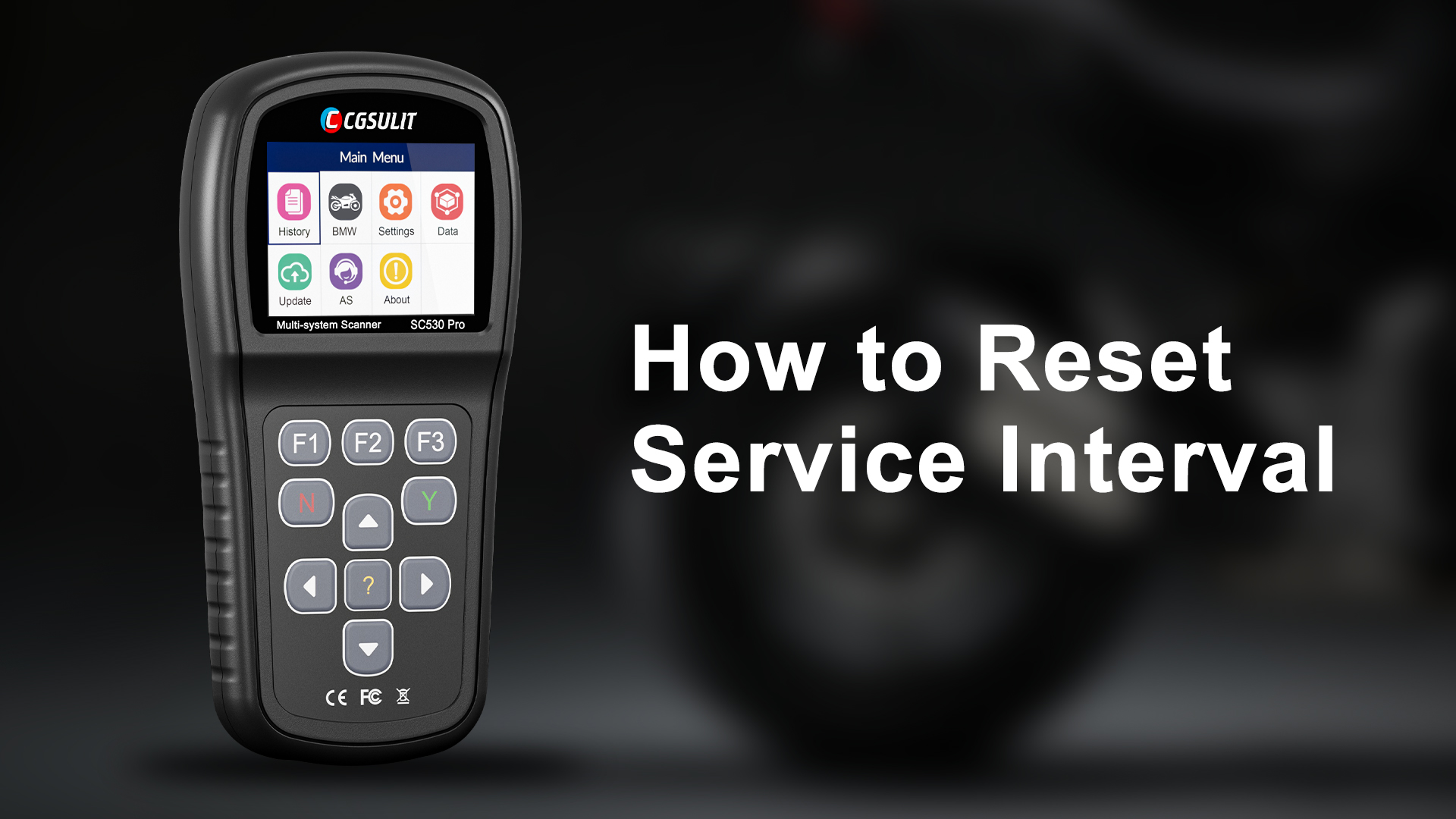 Amazon.com: OBD2 Diagnostic Tool for BMW Motorcycles, SC530 Pro