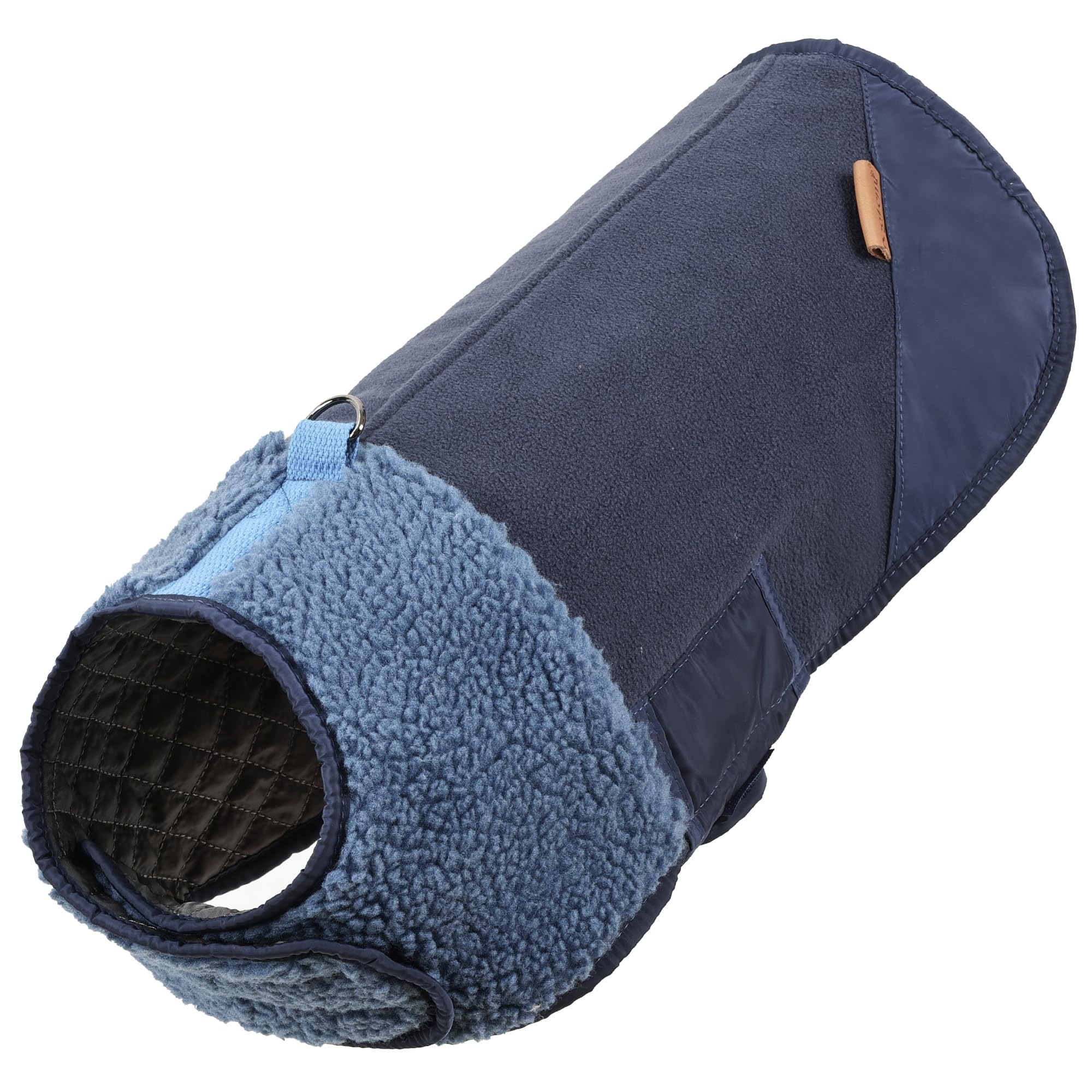 Dog Winter Coat,Waterproof Puppy Warm Jacket,Fleece Padded Puppy Dog Coat,Pet Clothes for Small Dogs,Winter Dog Jacket Cloth,Winter Dog Coat Vest for Small Medium Large Dogs (Blue, S)