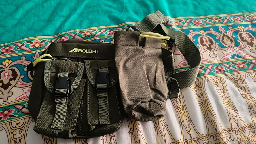 Best waist bag with additional locker and secret chain inside