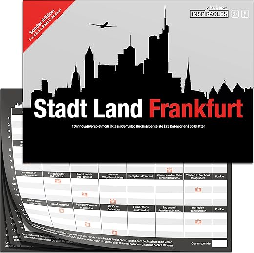 Stadt Land Berlin - Tolles Berlin Geschenk - Das Quiz Spiel für...