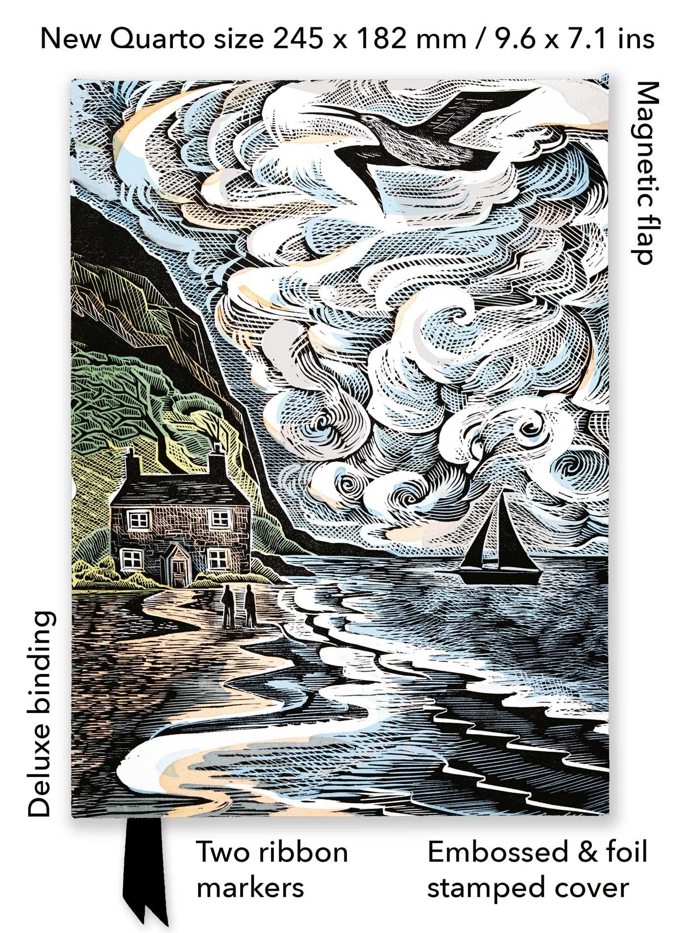 Angela Harding Curlew Cry Foiled Quar