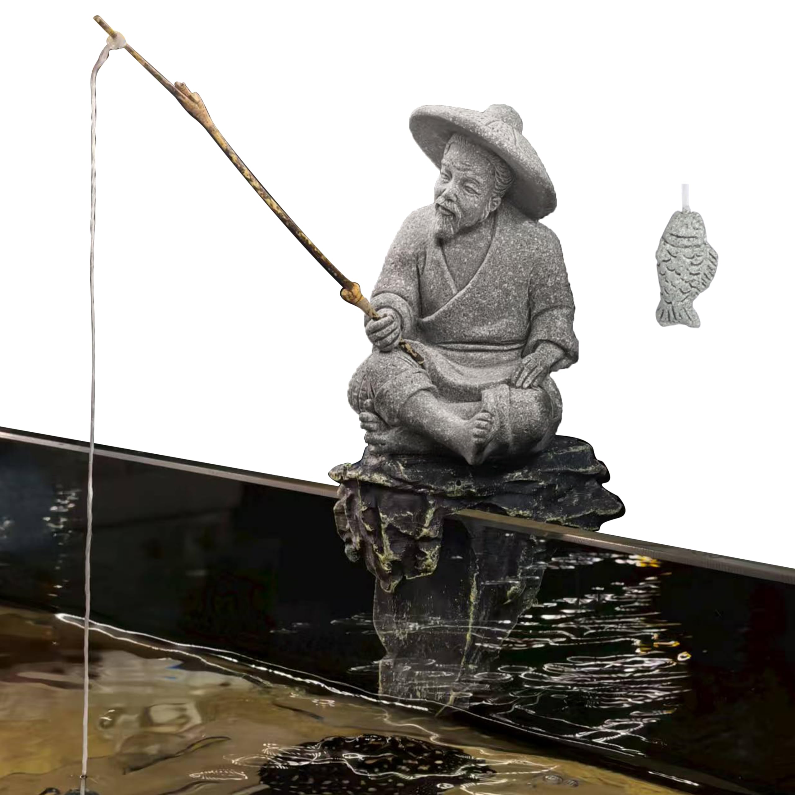 Mini Fisherman Figurine