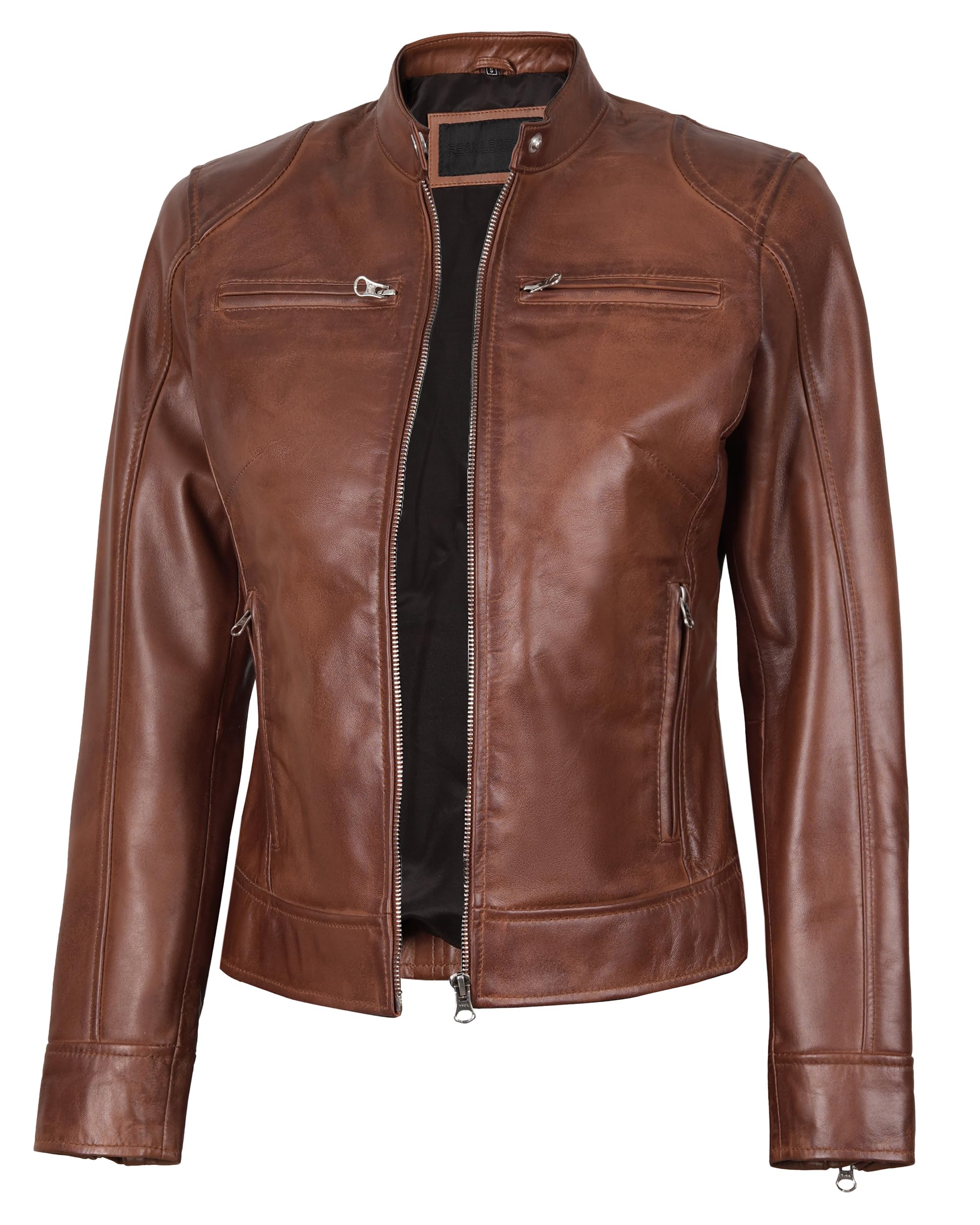 Blingsoul Women's Lambskin Leather Jacket