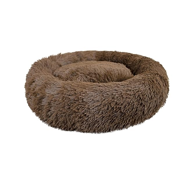 YAGU Cama Antiestres Perro Tipo Donut T-1 (52x52x13 cm) - Cama para Perros y Gatos Suave y Acolchada