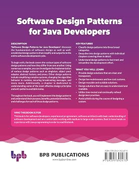 Software Design Patterns for Java Developers: Expert-led Approaches to Build Re-usable Software and Enterprise Applications (English Edition)