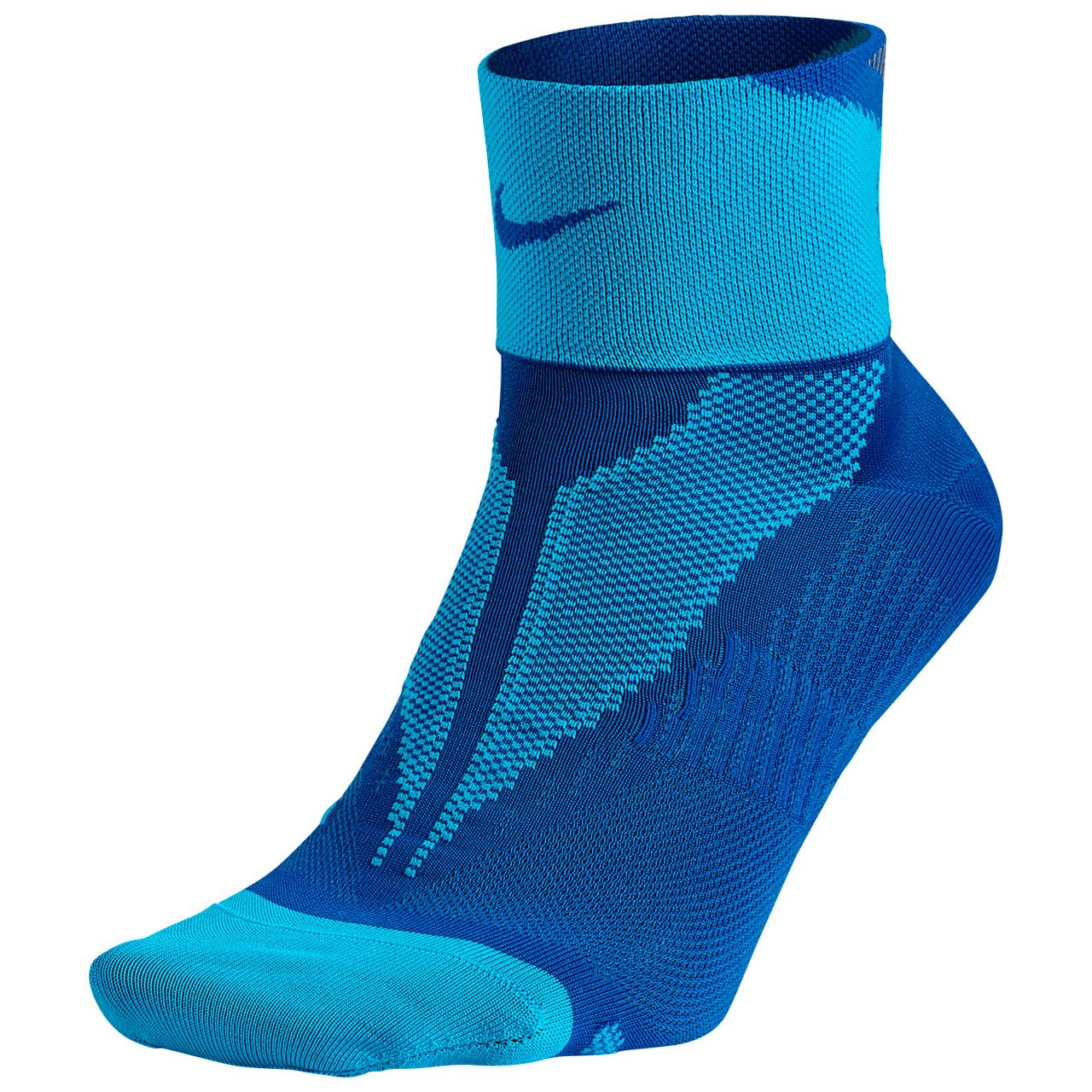 Buy Nike Men's Athletic Socks (SX4102101_Dark BlueLight Blue_Large