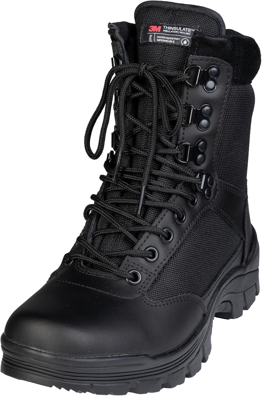 Mil-Tec Unisex Retro Hiking Shoe, Black, 11 US Women